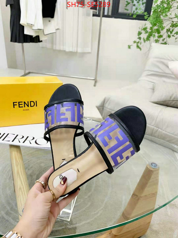 Women Shoes-Fendi,top quality fake ID: SE5289,