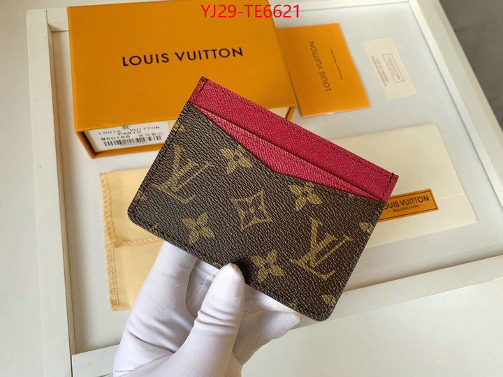 LV Bags(4A)-Wallet,sale outlet online ID: TE6621,$: 29USD