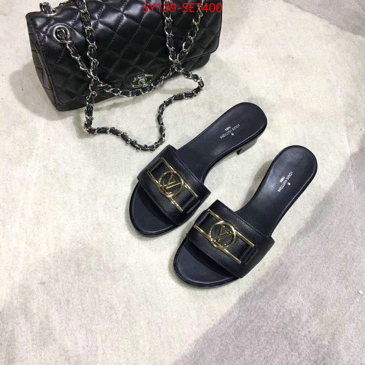 Women Shoes-LV,high quality replica designer ID: SE7400,$: 109USD