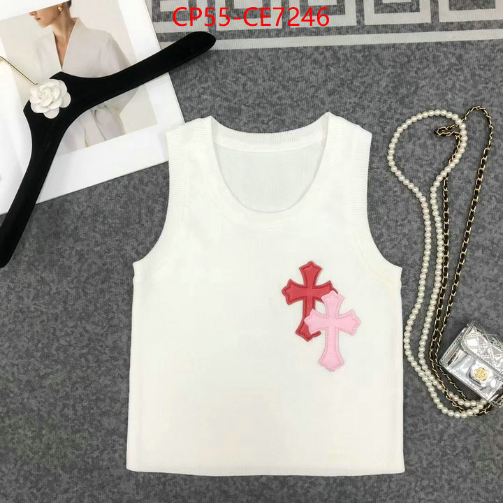 Clothing-Chrome Hearts,wholesale designer shop ID: CE7246,$: 55USD