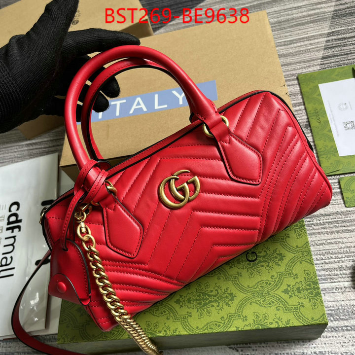 Gucci Bags(TOP)-Marmont,is it illegal to buy dupe ID: BE9638,$: 269USD