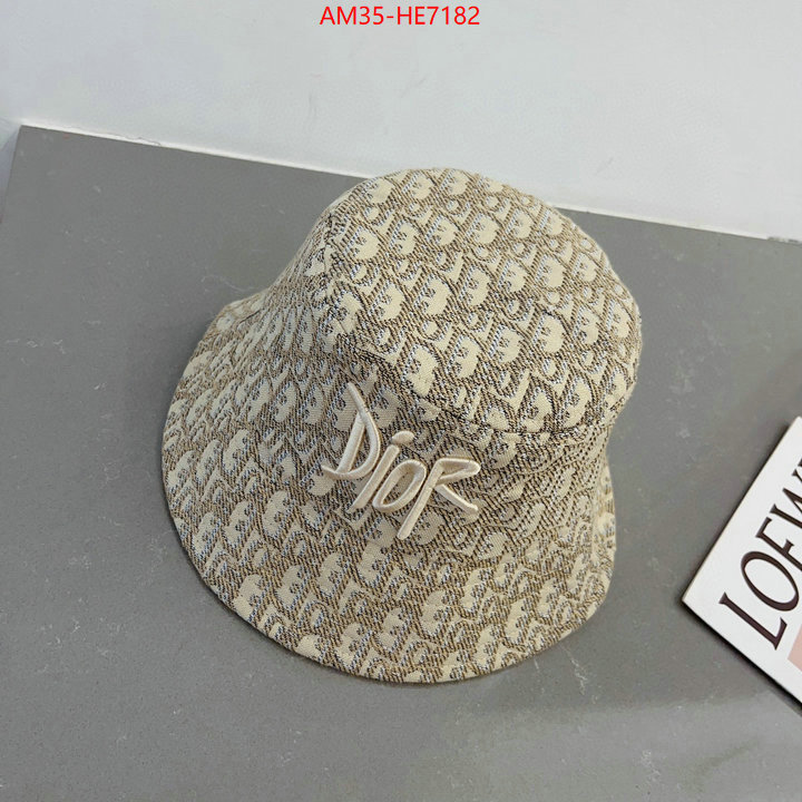 Cap (Hat)-Dior,high quality aaaaa replica ID: HE7182,$: 35USD