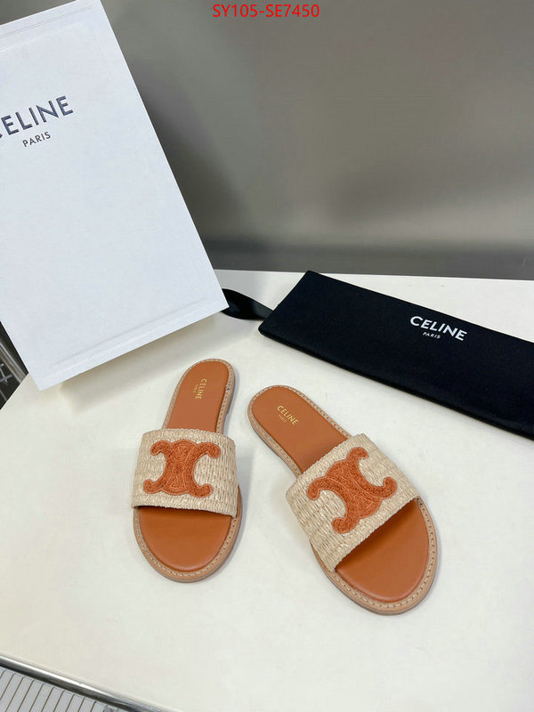 Women Shoes-CELINE,fake designer ID: SE7450,$: 105USD