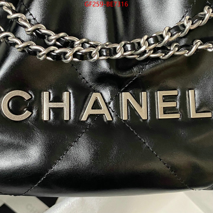 Chanel Bags(TOP)-Handbag-,hot sale ID: BE7316,$: 259USD