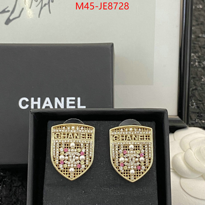 Jewelry-Chanel,replica 2023 perfect luxury ID: JE8728,$: 45USD