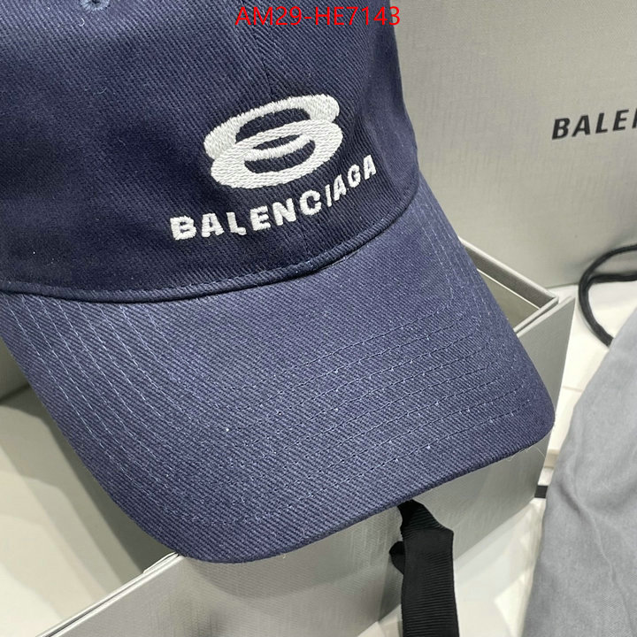 Cap (Hat)-Balenciaga,7 star quality designer replica ID: HE7143,$: 29USD