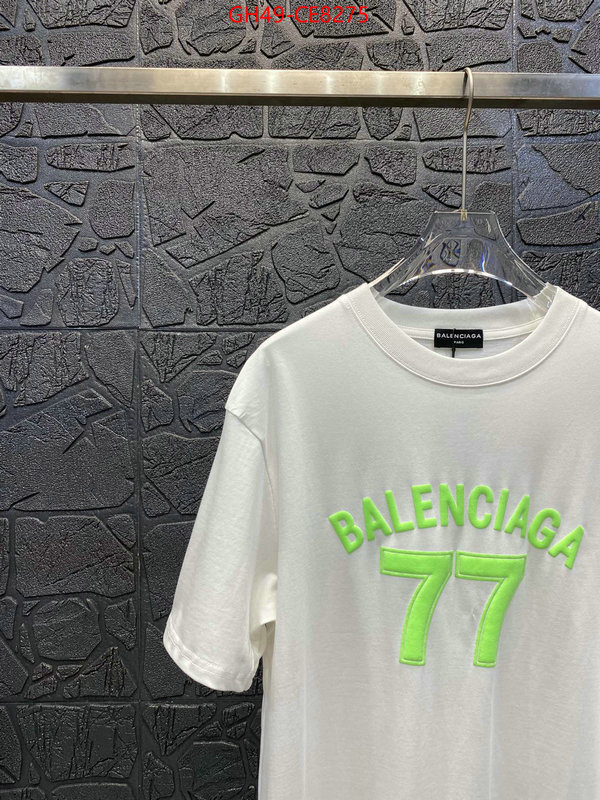 Clothing-Balenciaga,practical and versatile replica designer ID: CE8275,$: 49USD