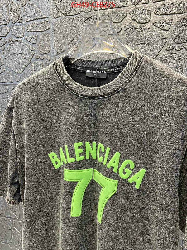 Clothing-Balenciaga,practical and versatile replica designer ID: CE8275,$: 49USD