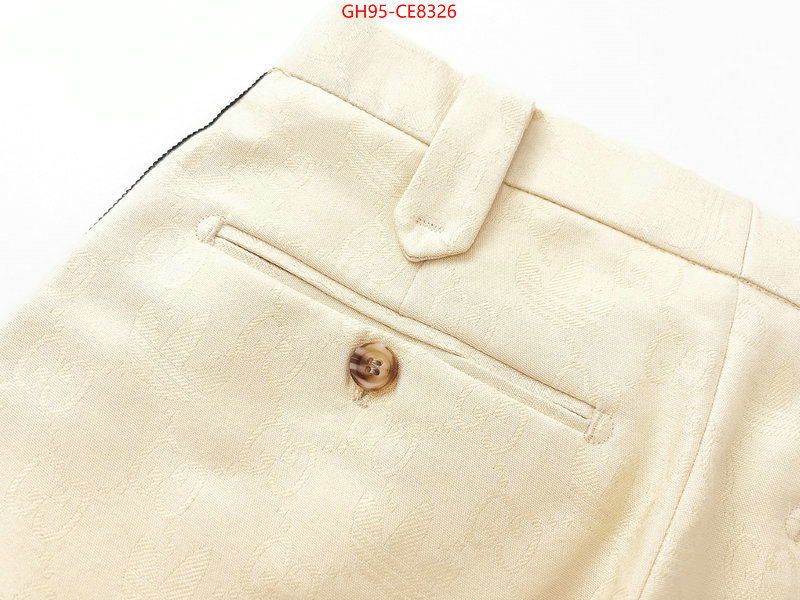 Clothing-Gucci,designer replica ID: CE8326,$: 95USD