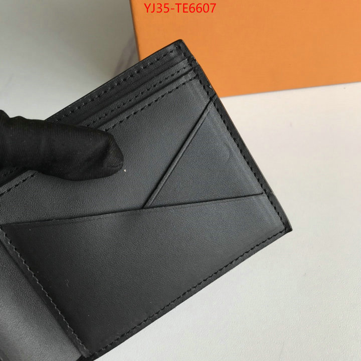 LV Bags(4A)-Wallet,top fake designer ID: TE6607,$: 35USD