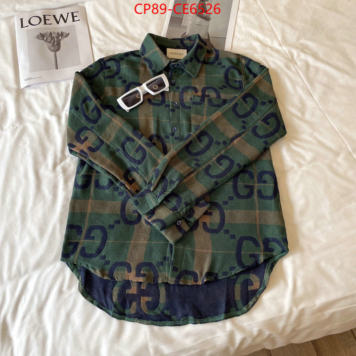 Clothing-Gucci,2023 replica ID: CE6526,$: 89USD