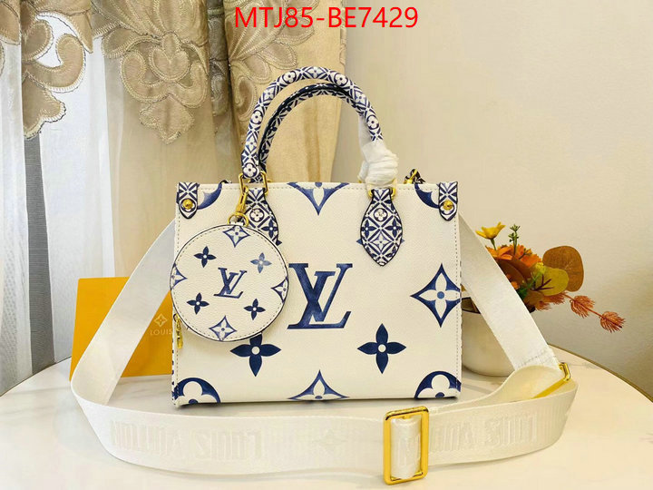 LV Bags(4A)-Handbag Collection-,where quality designer replica ID: BE7429,$: 85USD