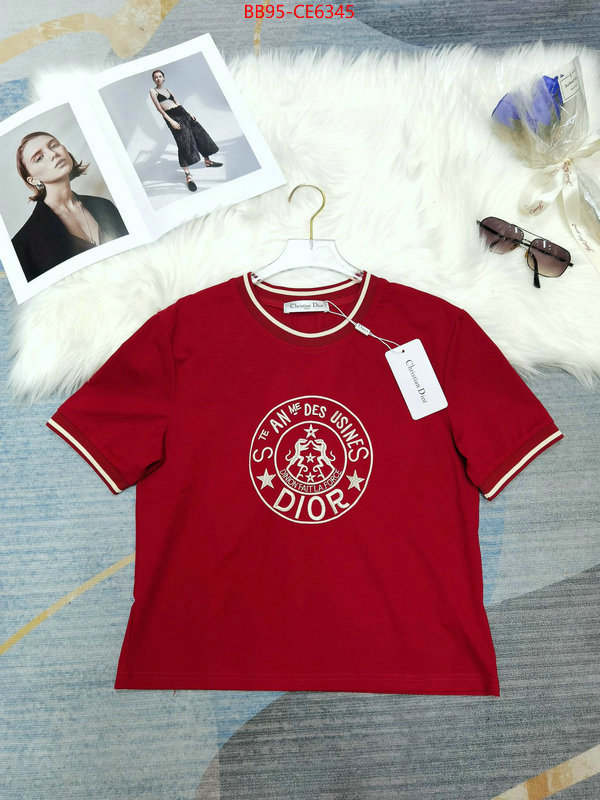 Clothing-Dior,brand designer replica ID: CE6345,$: 95USD