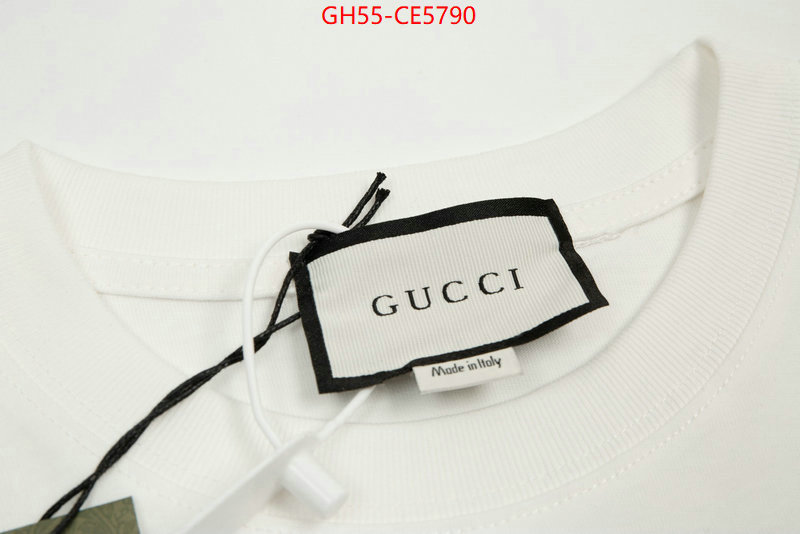 Clothing-Gucci,customize the best replica ID: CE5790,$: 55USD