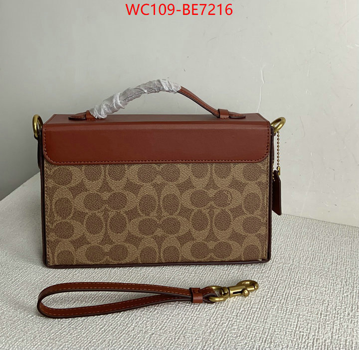 Coach Bags(4A)-Diagonal,only sell high-quality ID: BE7216,$: 109USD