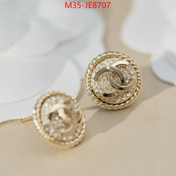 Jewelry-Chanel,2023 aaaaa replica 1st copy ID: JE8707,$: 35USD