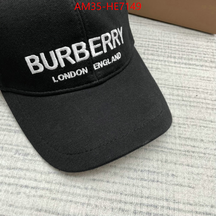 Cap (Hat)-Burberry,where quality designer replica ID: HE7149,$: 35USD