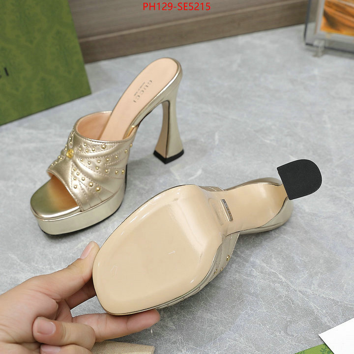 Women Shoes-Gucci,aaaaa replica ID: SE5215,$: 129USD