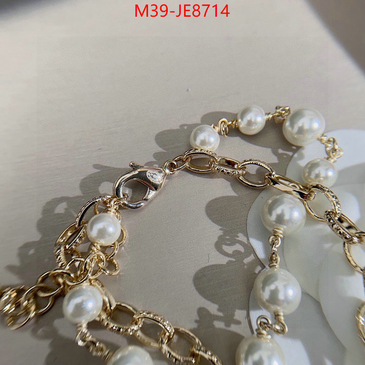 Jewelry-Chanel,where to buy fakes ID: JE8714,$: 39USD