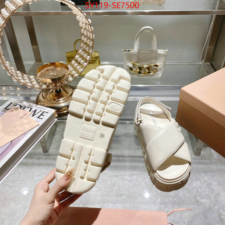 Women Shoes-Miu Miu,copy ID: SE7500,$: 119USD