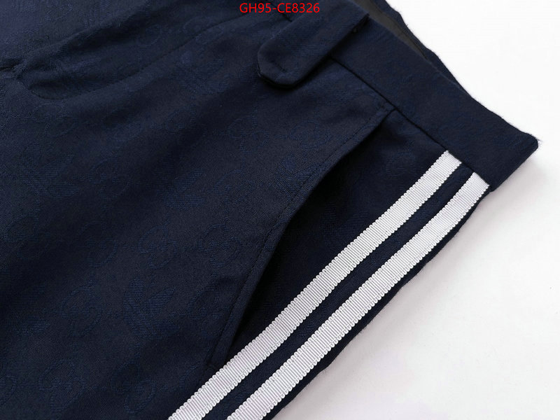 Clothing-Gucci,designer replica ID: CE8326,$: 95USD