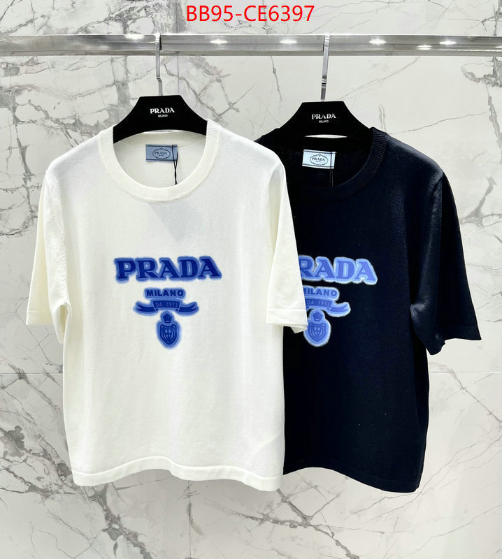 Clothing-Prada,top quality designer replica ID: CE6397,$: 95USD