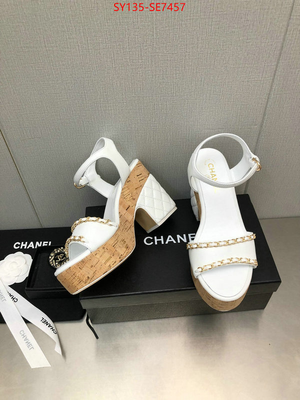 Women Shoes-Chanel,designer 1:1 replica ID: SE7457,$: 135USD