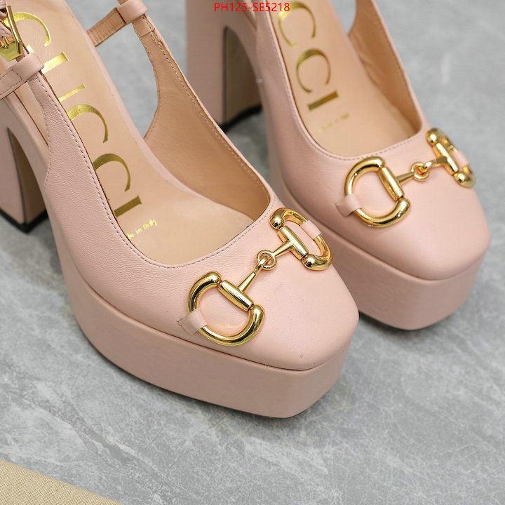 Women Shoes-Gucci,fashion replica ID: SE5218,$: 125USD