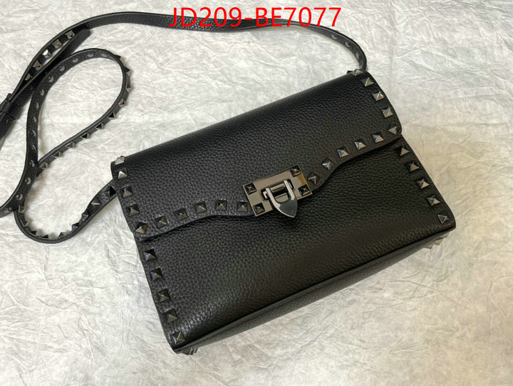 Valentino Bags (TOP)-Diagonal-,mirror copy luxury ID: BE7077,$: 209USD