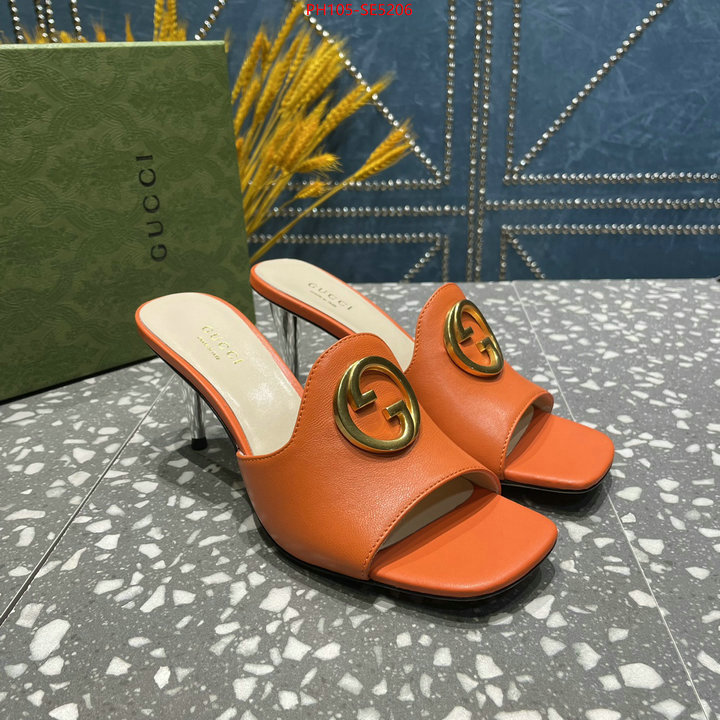 Women Shoes-Gucci,aaaaa replica designer ID: SE5206,$: 105USD