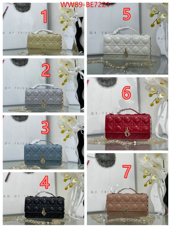 Dior Bags(4A)-Lady-,where can i buy ID: BE7221,$: 89USD