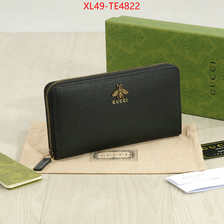 Gucci Bags(4A)-Wallet-,best aaaaa ID: TE4822,$: 49USD