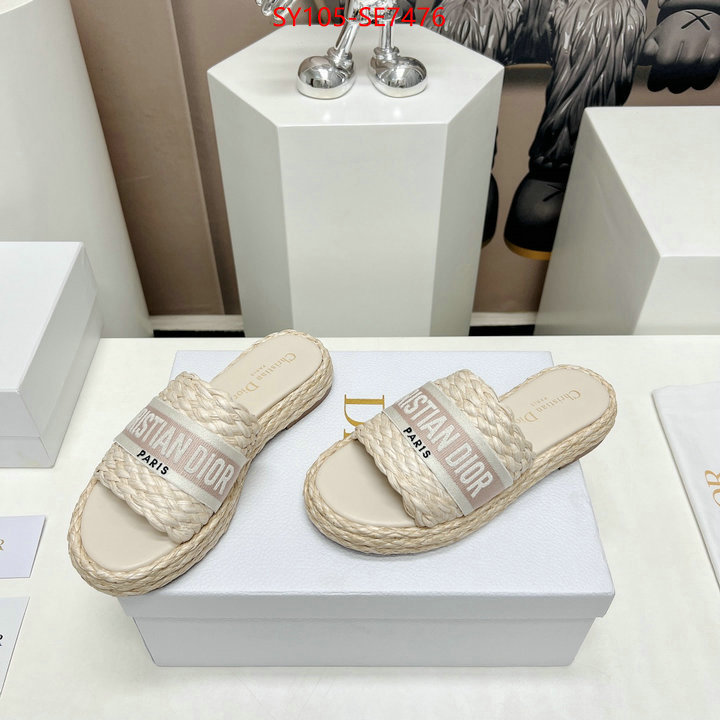 Women Shoes-Dior,replica aaaaa+ designer ID: SE7476,$: 105USD