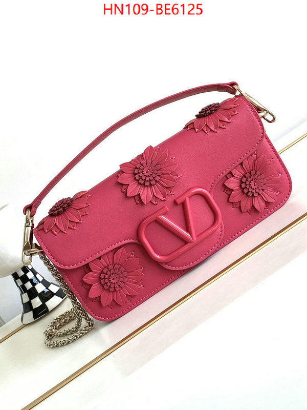 Valentino Bags(4A)-LOC-V Logo ,replica online ID: BE6125,$: 109USD