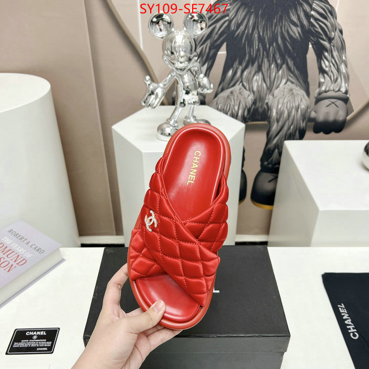 Women Shoes-Chanel,where quality designer replica ID: SE7467,$: 109USD