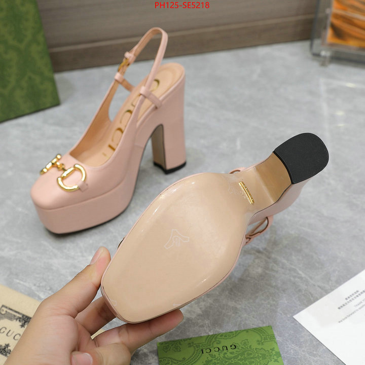 Women Shoes-Gucci,fashion replica ID: SE5218,$: 125USD