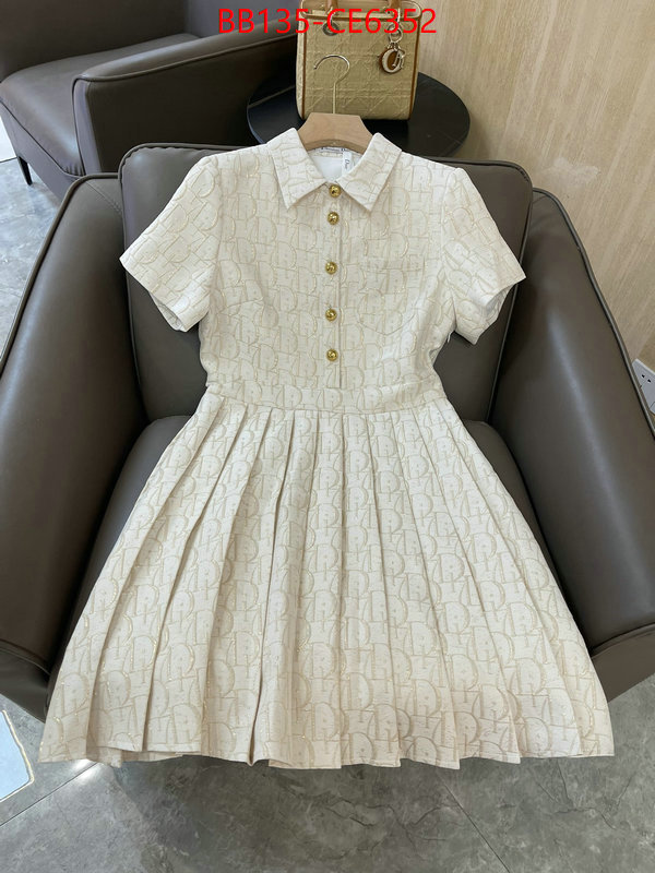 Clothing-Dior,wholesale replica shop ID: CE6352,$: 135USD