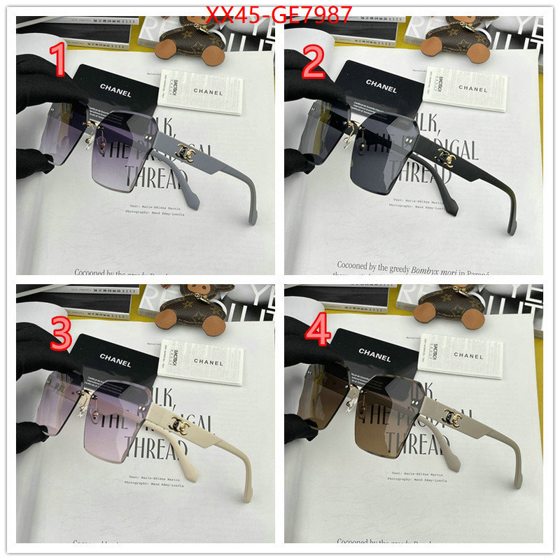 Glasses-Chanel,perfect quality ID: GE7987,$: 45USD