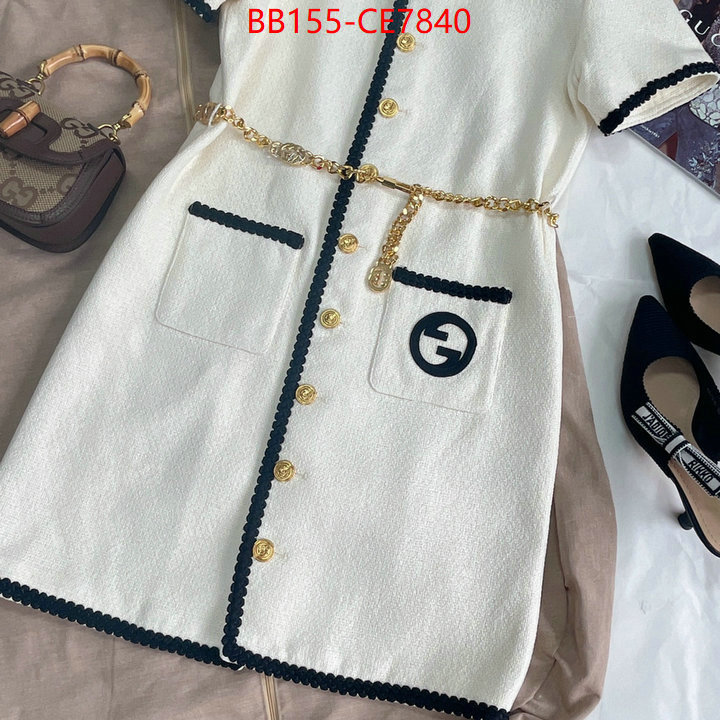 Clothing-Gucci,the quality replica ID: CE7840,$: 155USD