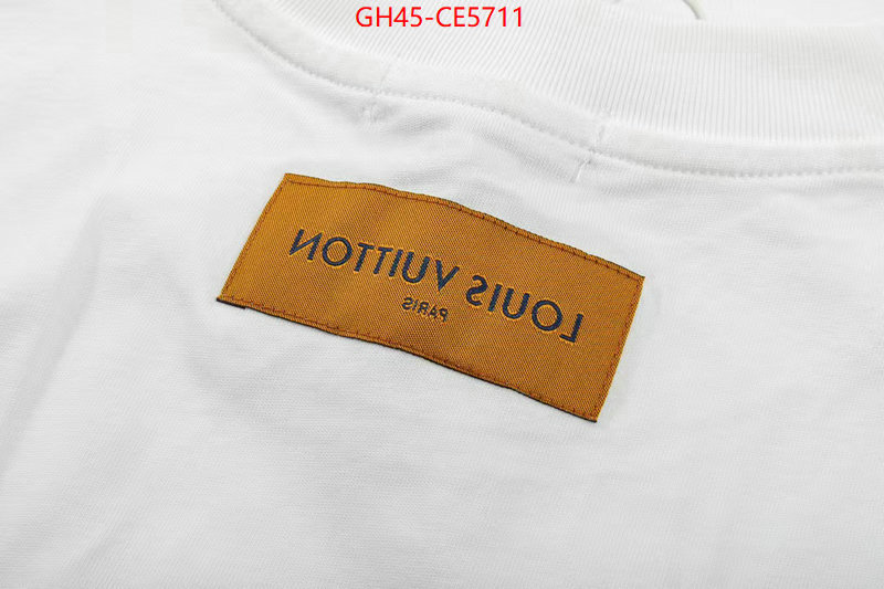 Clothing-LV,designer fashion replica ID: CE5711,$: 45USD