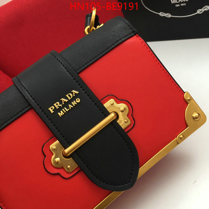 Prada Bags(4A)-Diagonal-,exclusive cheap ID: BE9191,$: 105USD