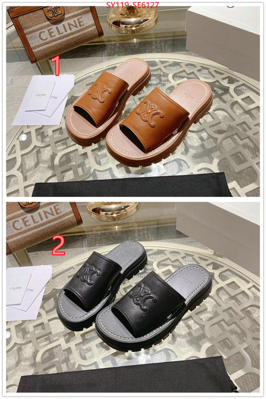 Women Shoes-CELINE,good quality replica ID: SE6127,$: 119USD