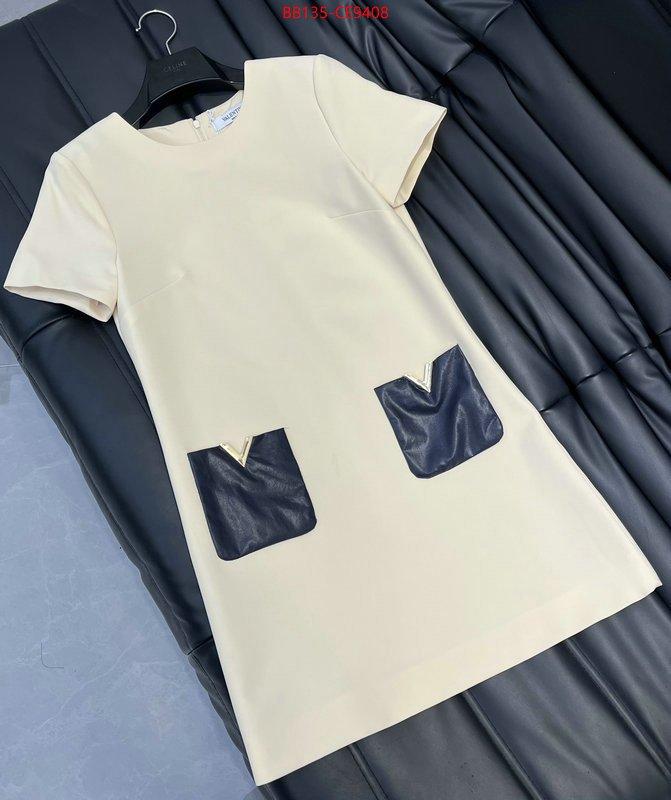 Clothing-Valentino,fake cheap best online ID: CE9408,$: 135USD