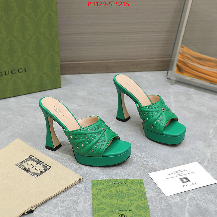 Women Shoes-Gucci,aaaaa replica ID: SE5215,$: 129USD