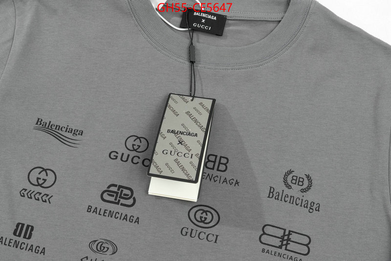 Clothing-Balenciaga,replica how can you ID: CE5647,$: 55USD