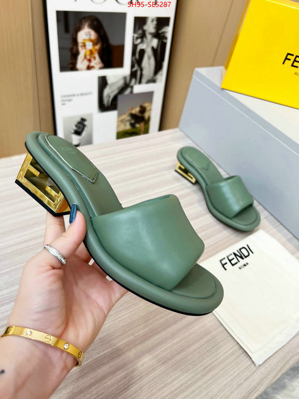 Women Shoes-Fendi,high quality happy copy ID: SE5287,