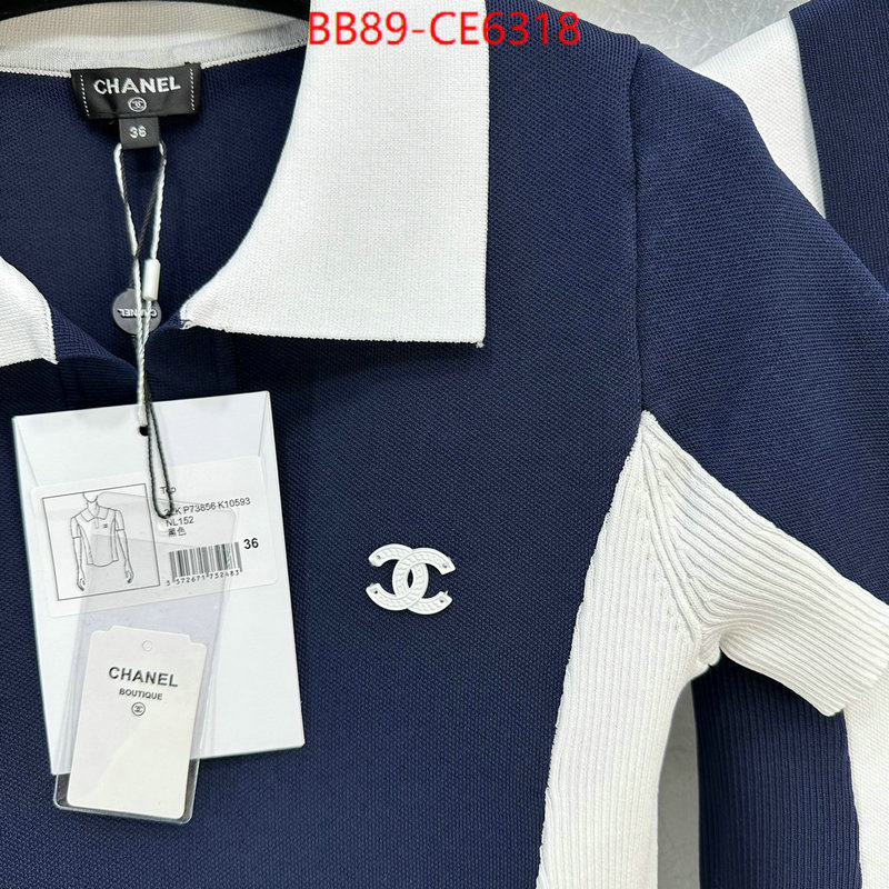 Clothing-Chanel,find replica ID: CE6318,$: 89USD