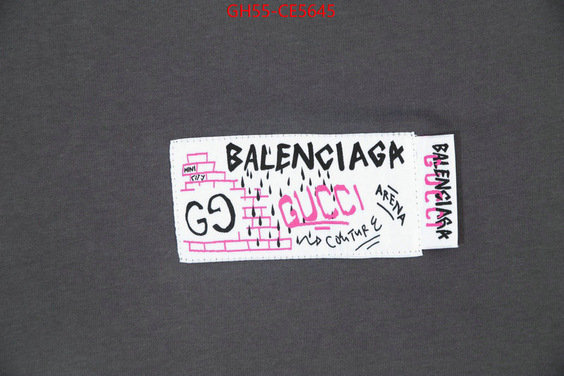 Clothing-Balenciaga,high quality happy copy ID: CE5645,$: 55USD