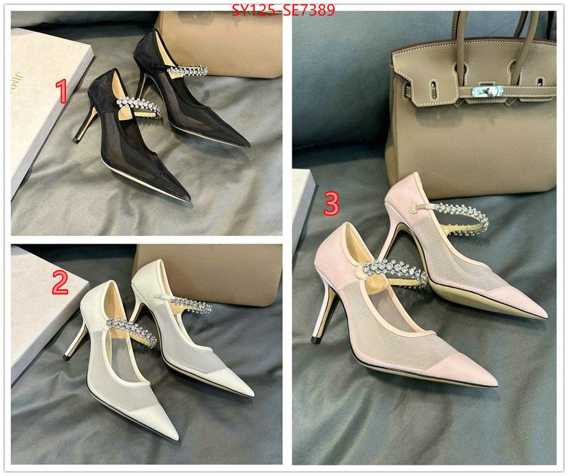 Women Shoes-Jimmy Choo,replica aaaaa+ designer ID: SE7389,$: 125USD