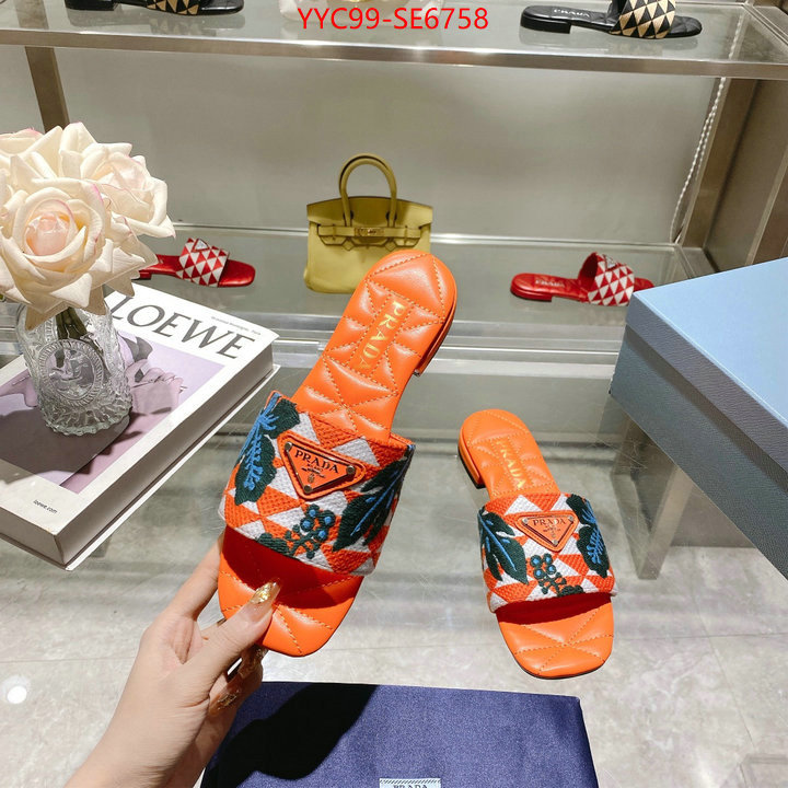 Women Shoes-Prada,replica shop ID: SE6758,$: 99USD